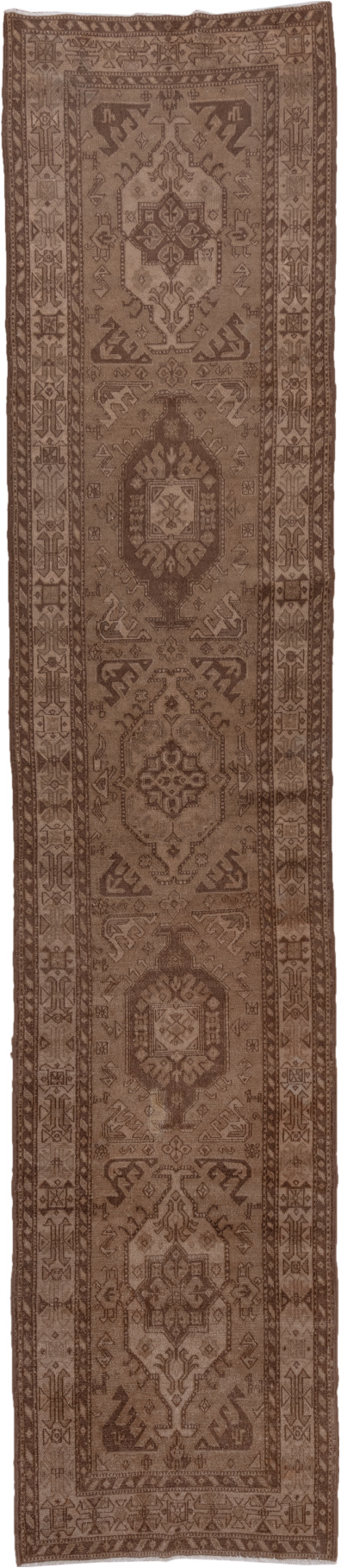 Antique NW Persian Runner Rug (3' x 15')